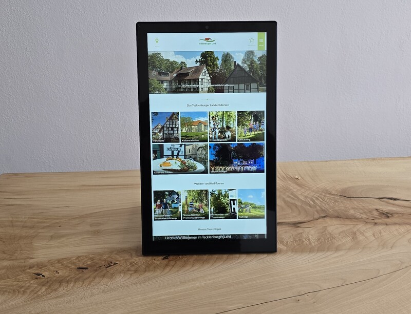 destination.kiosk 14-Zoll INDOOR