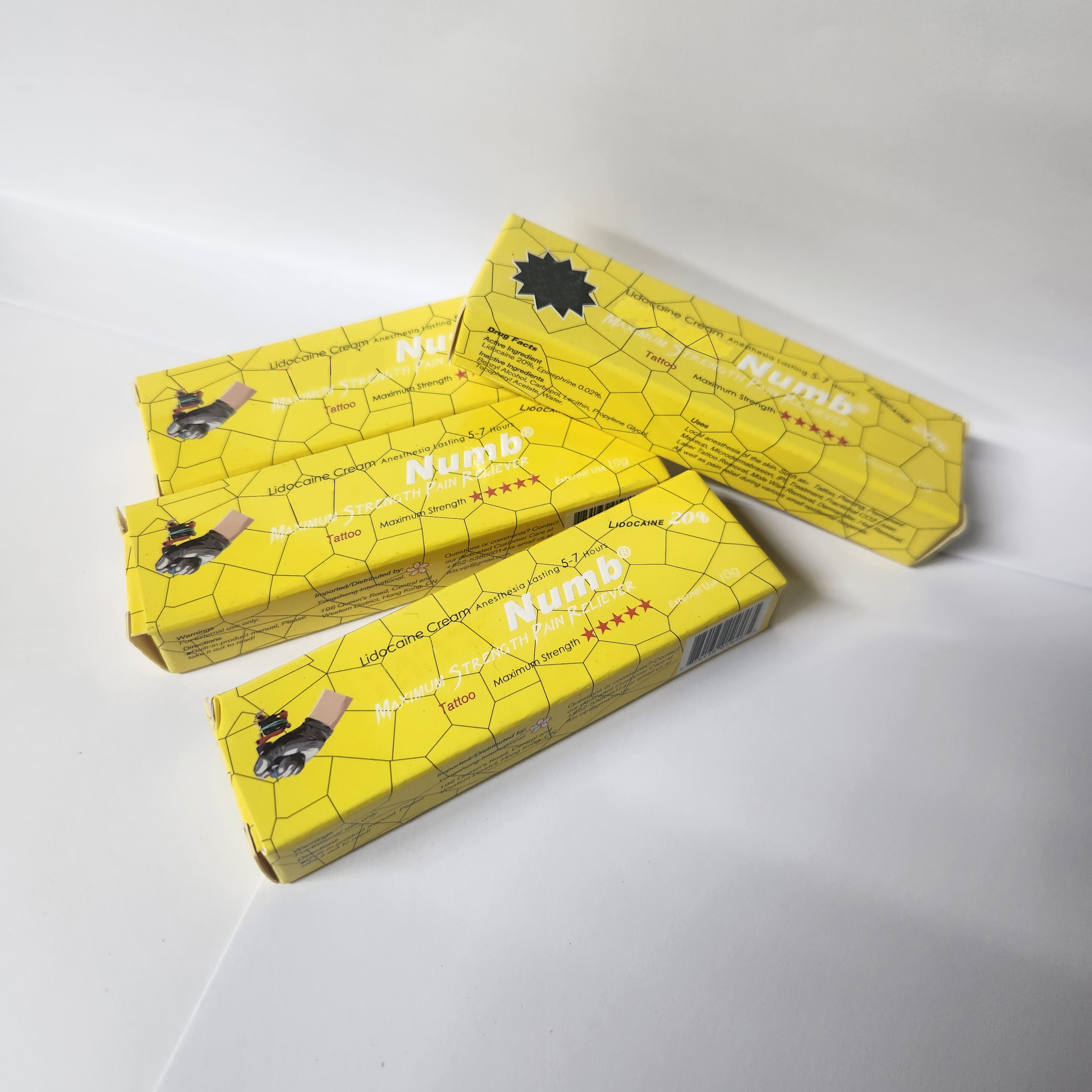 numbing cream Yellow – 20% Lidocaine