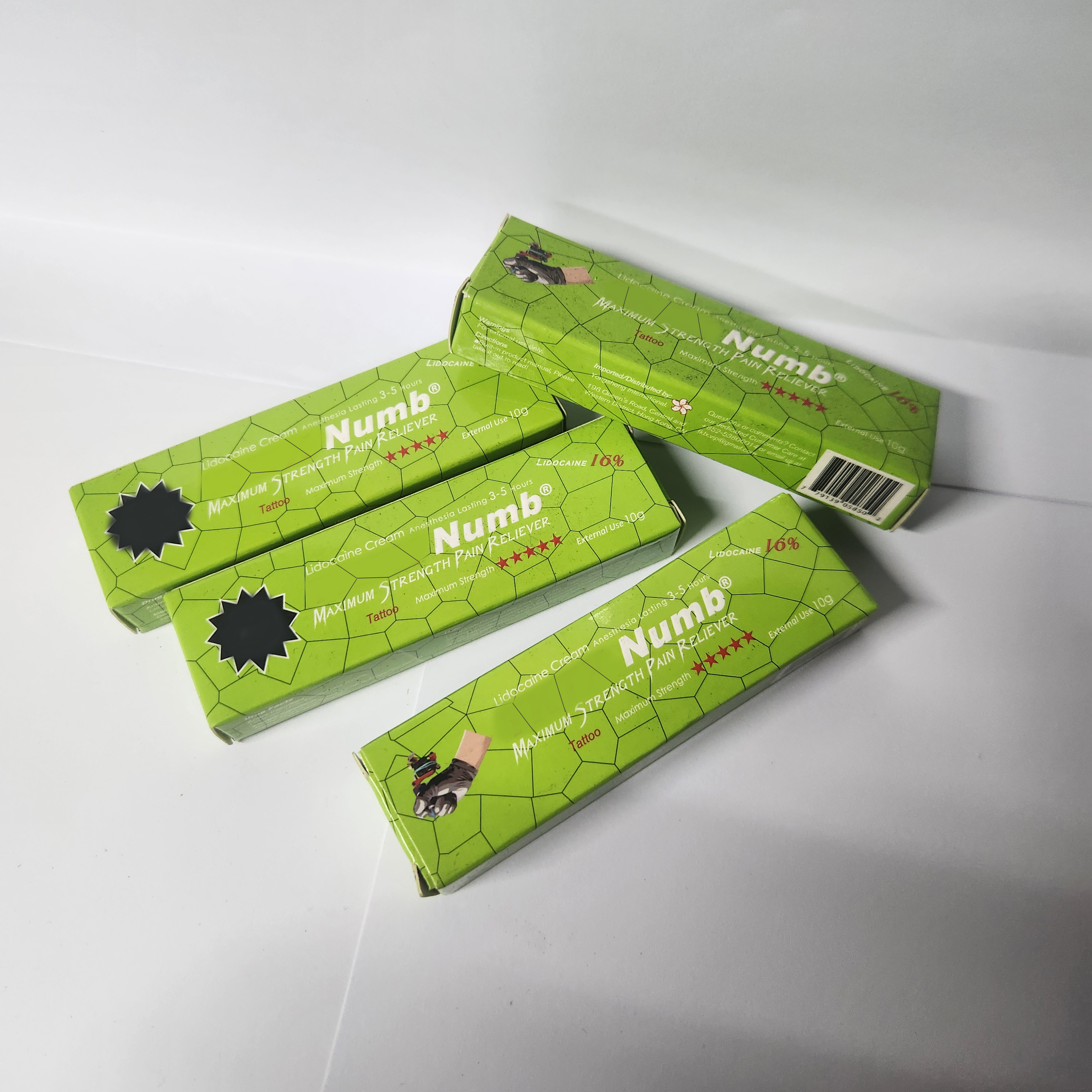 numbing cream  Green – 16% Lidocaine