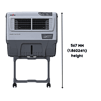Kenstar Double Cool DX 55 Litres wood wool window air cooler (Grey) Kenstar Double Cool DX 55 Litres wood wool window air cooler (Grey)