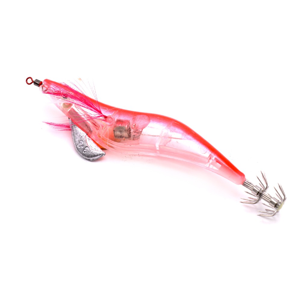 WEEBASS เหยื่อตกปลาหมึก - รุ่น FCL SYQ 1003-2.5, สีแดง