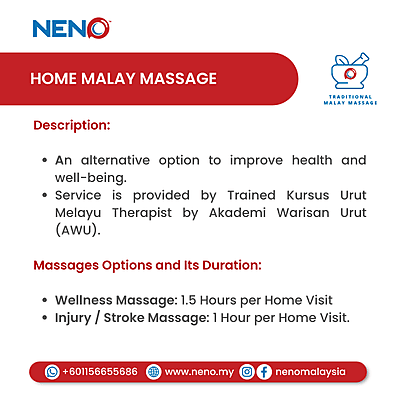 Home Malay Traditional Massage Home Malay Traditional Massage