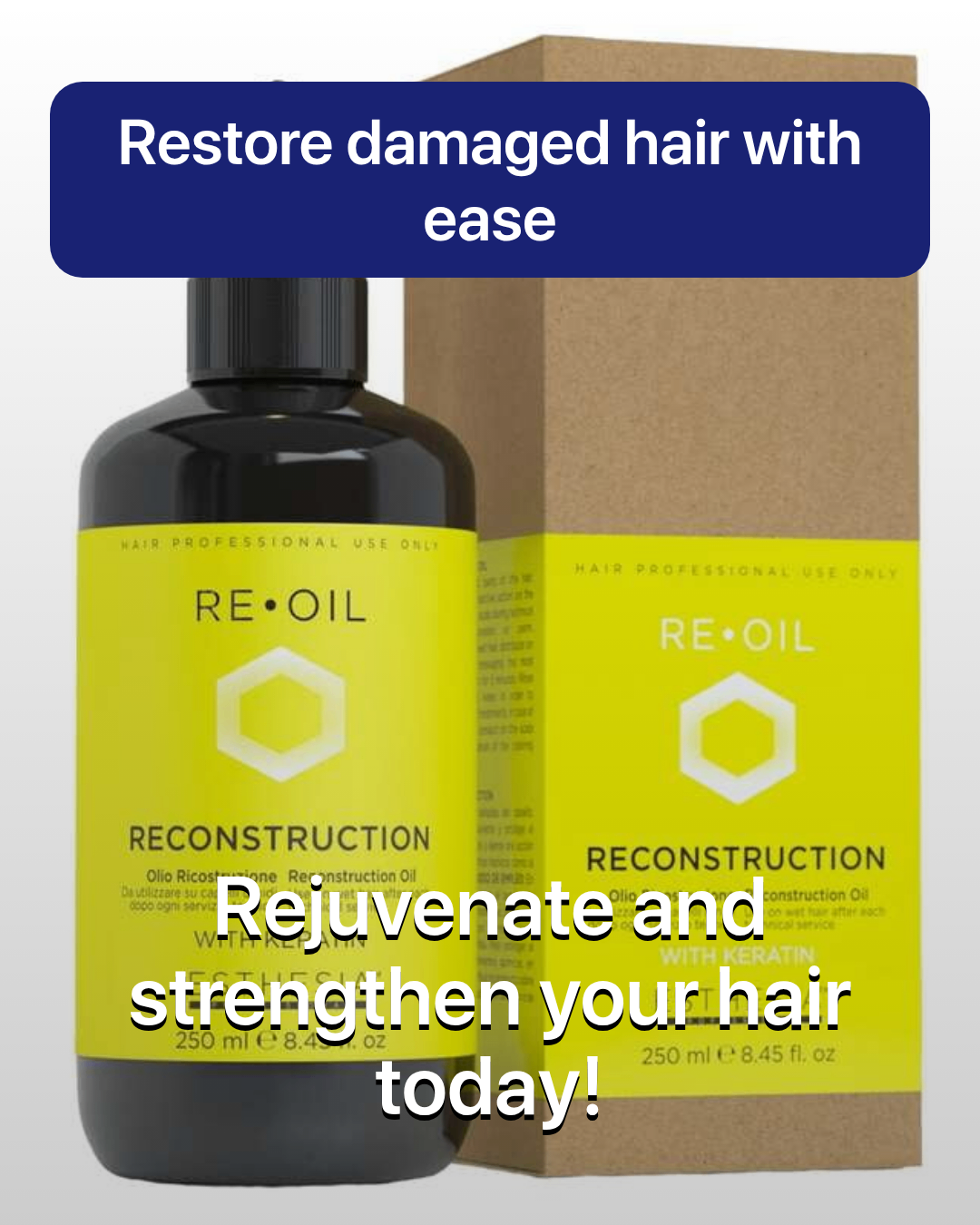 Re-Oil Reconstruction Oil With Keratin Re-Oil Reconstruction Oil With Keratin