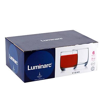 Vigne 31 CL طقم كاسات عصير لومينارك  6 كاسات