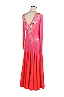 Gorgeous Coral Smooth Gown