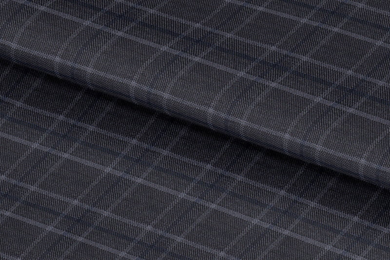 G1-22960 DARK GRAY WITH BLUE CHECK