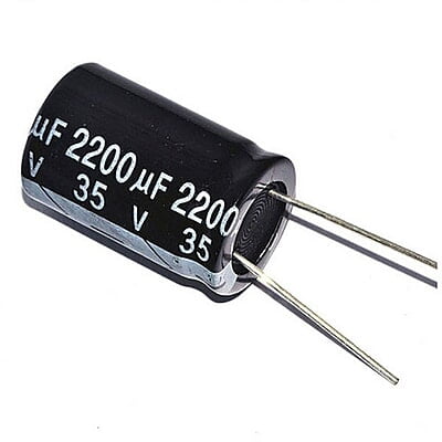 CAPACITOR 2200UF 35V