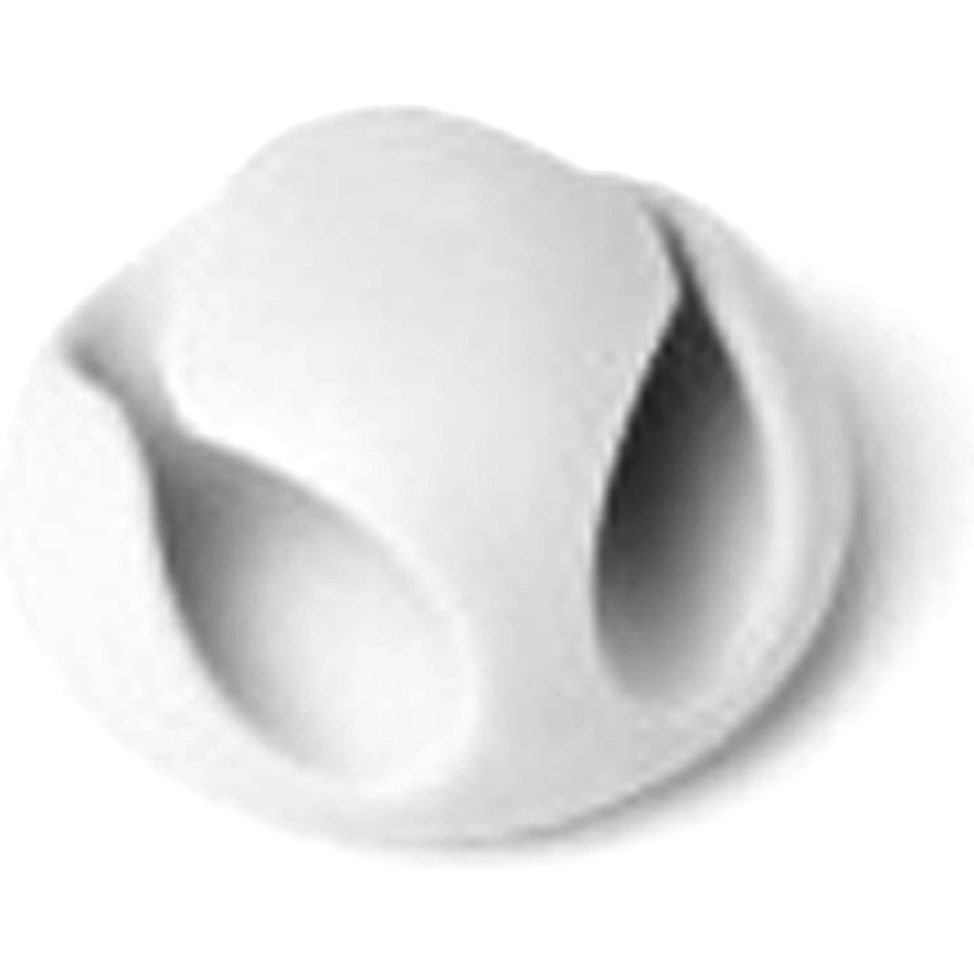 Durable Cavoline Self-Adhesive Cable Clips 2 Grey Pack Of 6