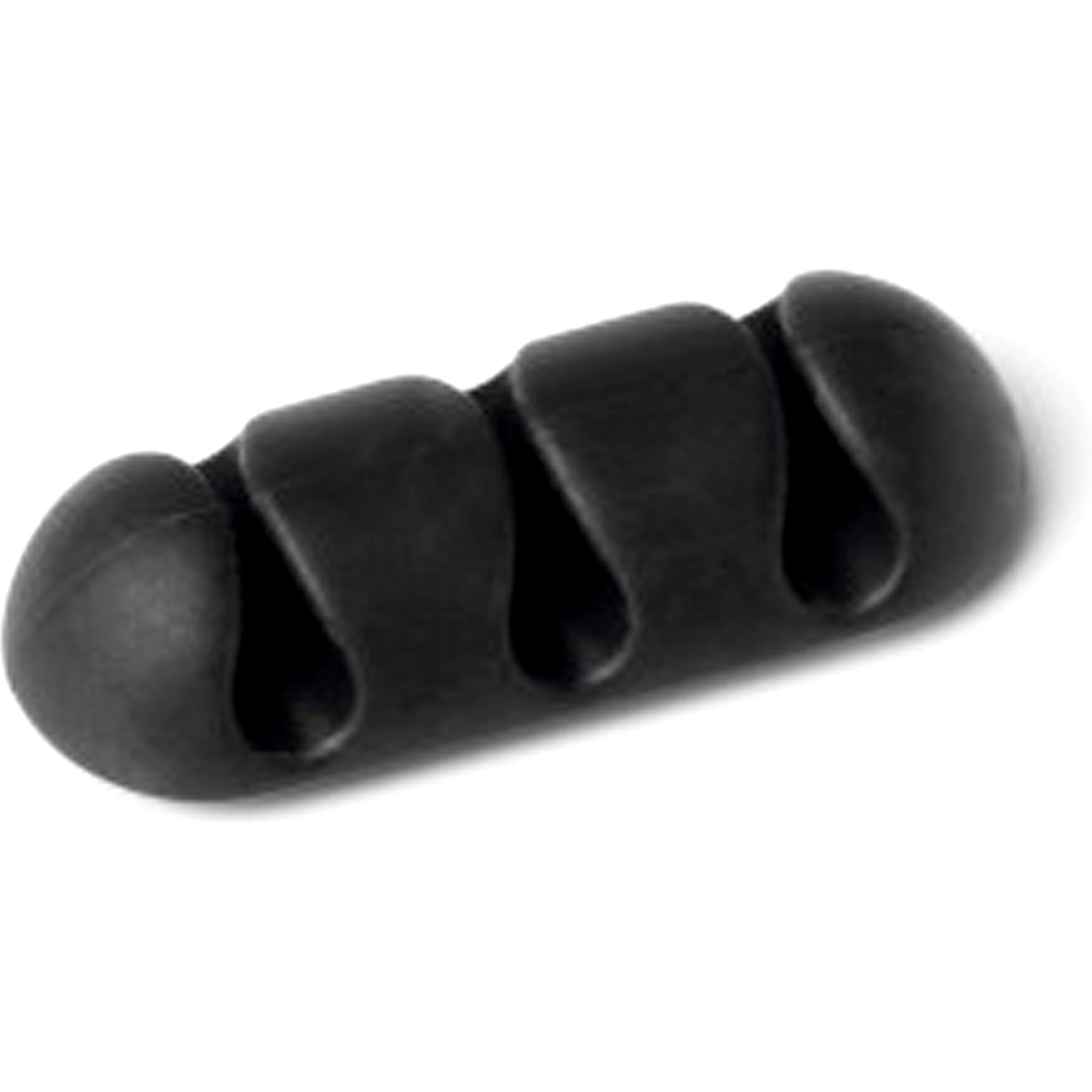 Durable Cavoline Self-Adhesive Cable Clips 3 Graphite Pack  Of 2