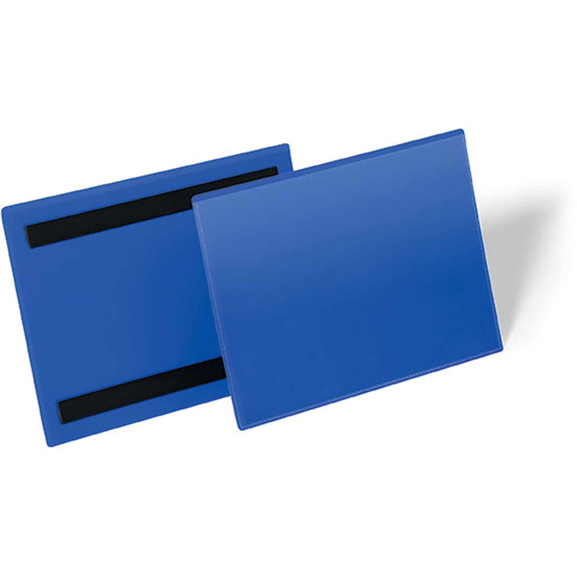 Durable Document Pouch Magnetic A5 Landscape Blue Pack  Of 50