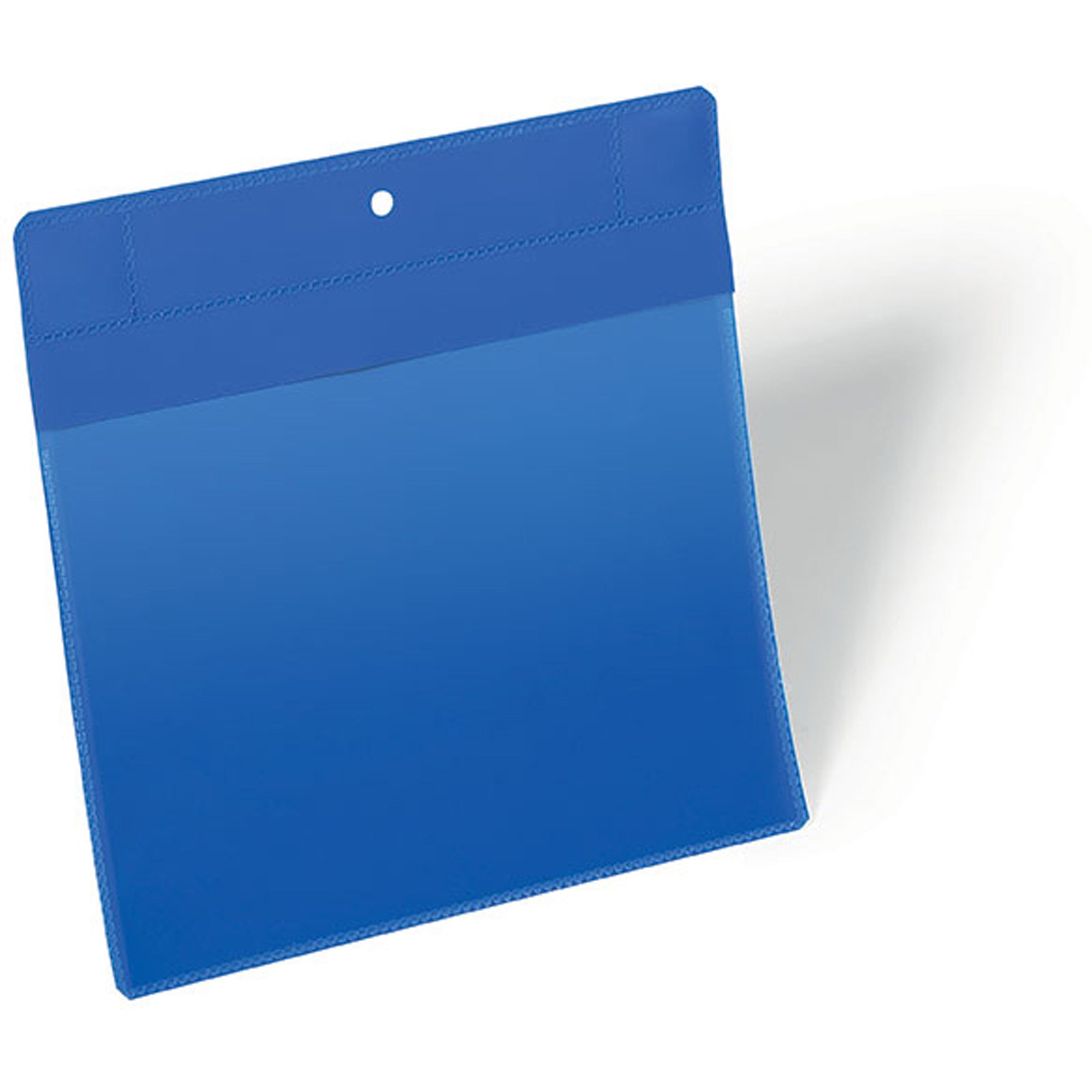 Durable Document Sleeve Magnetic A5 Landscape Blue Pack  of 10