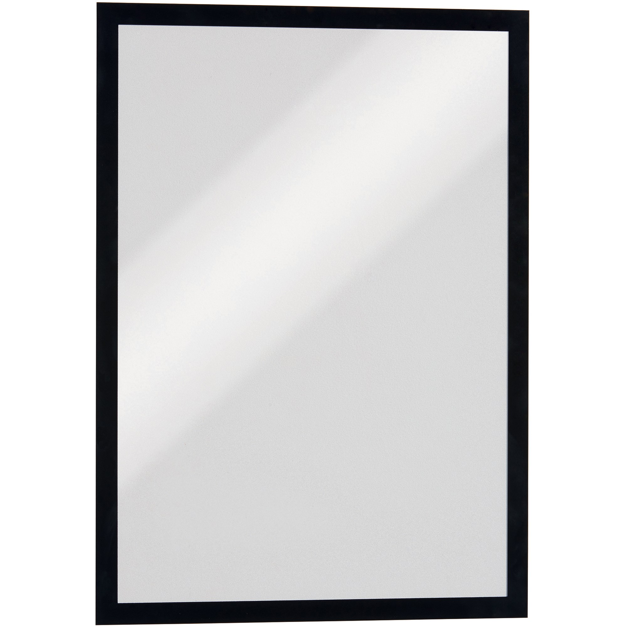Durable Duraframe Magnetic Sign Holder A3 Black Pack Of 5