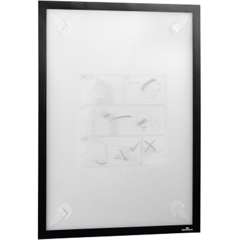Durable Duraframe Wallpaper With Adhesive Strips A3 Black