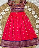 P01: Beautiful  Soft Silk Paithani Lehenga Sets
