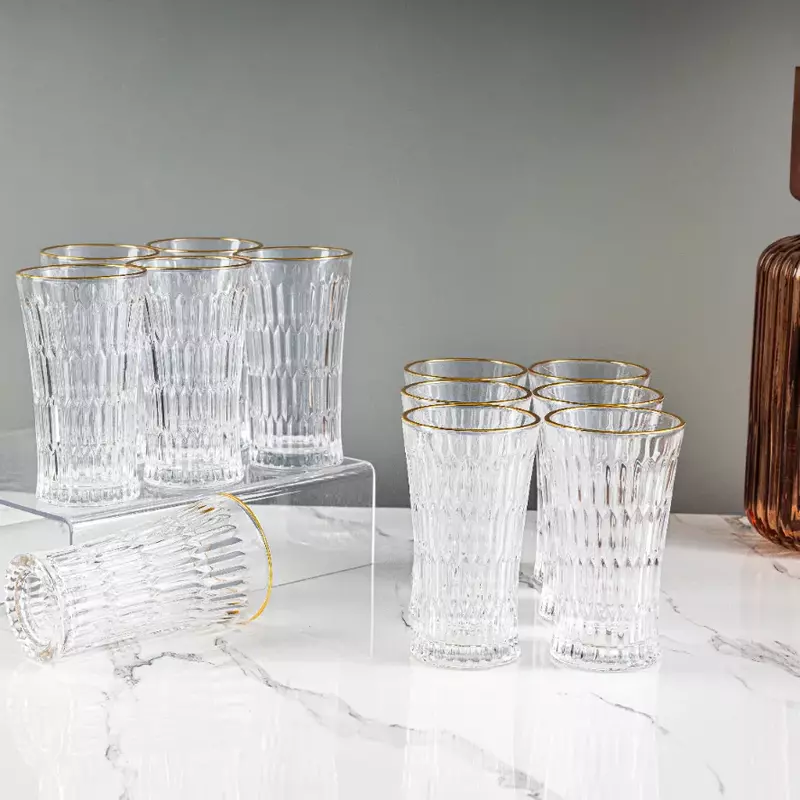 طقم كاسات عصير عدد 12 كاسة