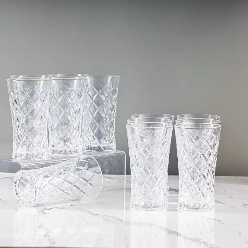 طقم كاسات عصير مميزة 12 كاسة