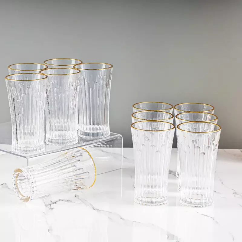 طقم كاسات عصير مميزة عدد 12 كاسة