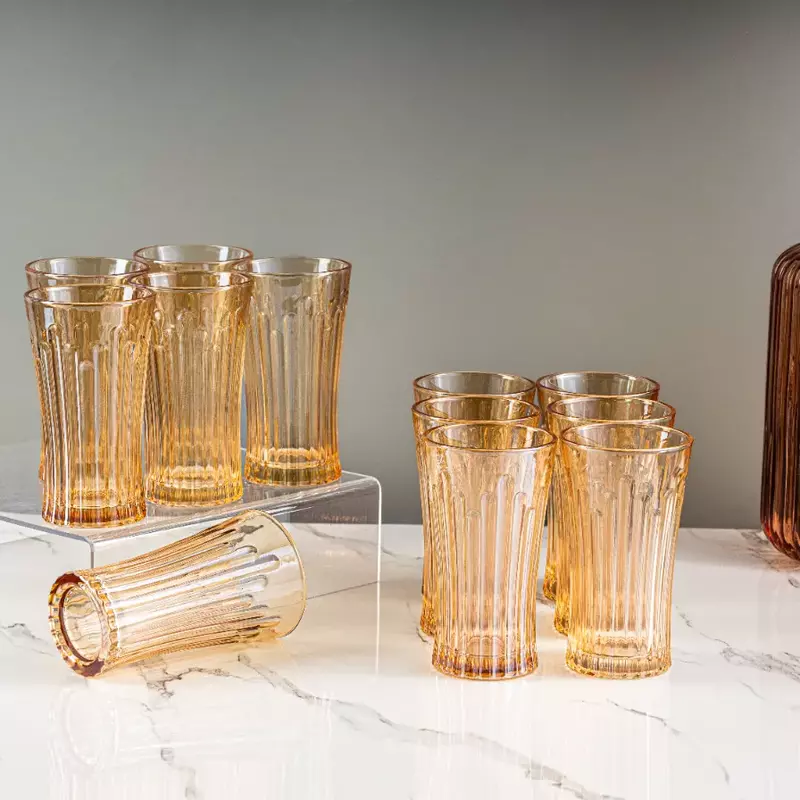 طقم كاسات ماء اوعصير عدد 12 كاسة