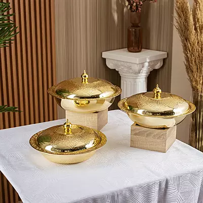 Stainless Steel Serving Bowl
