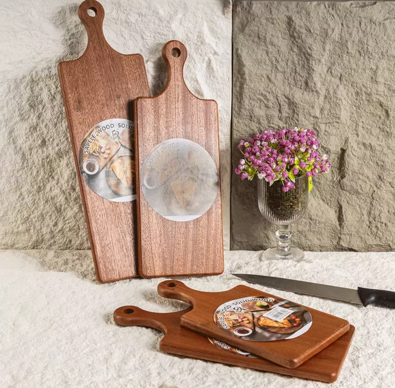 Rectangular T Wooden Hot Food Serving Board Rectangular T Wooden Hot Food Serving Board