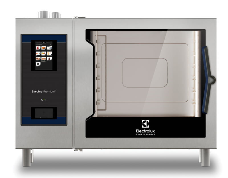 229727 SKYLINE PREMIUMS OVEN 6 GN 2/1 - ELECTRIC - LEFT HINGED DOOR - 3-GLASS