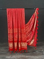 B859: Beautiful Gajji Silk Duppatas