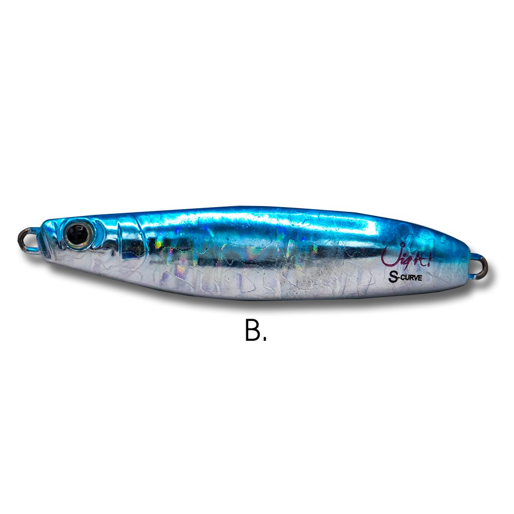 WEEBASS เหยื่อจิ๊กกิ้ง - รุ่น S-CURVE BY JIG IT 60g (B)