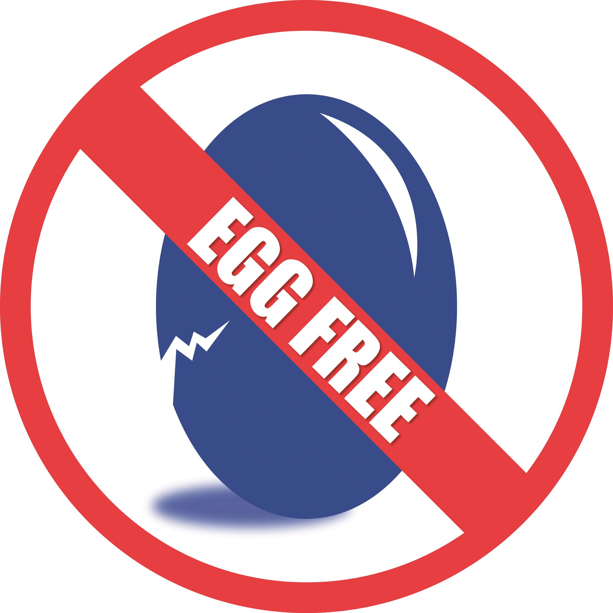 Avery Food Rotation Allergy Label 40mm Egg Free Roll of 500