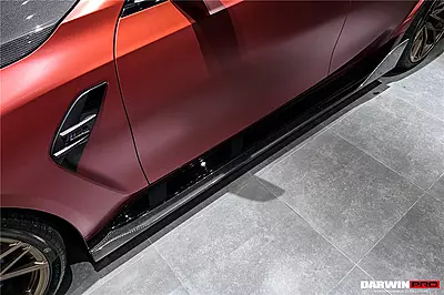 2021–2025 BMW M3 G80 BKSS Style Carbon Fiber Side Skirts
