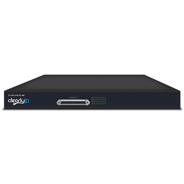 ClearlyIP 1U 24 FXS Non Modular Gateway ClearlyIP 1U 24 FXS Non Modular Gateway