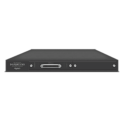 Clearly IP 1U 24/48 port Modular FXS with 24 FXS
