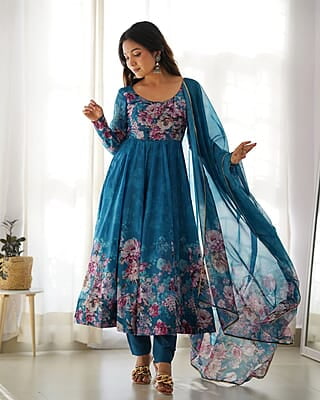 B919: Beautiful 3pc Organza Dress Set