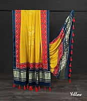 B859: Beautiful Gajji Silk Duppatas