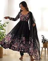 B919: Beautiful 3pc Organza Dress Set