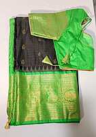 C241: Ready To Ship Beautiful Gadwal Silk Saree With Stitched Blouse