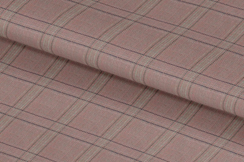 255141-PINK & GREEN CHECK LINEN