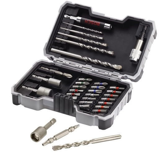 35PCS DRILL BIT & SCREW DRIVER PRO