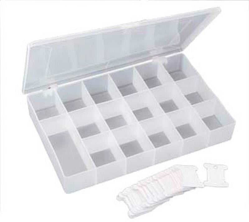 Organizer Vuoto (scatola porta fili) + 50 farfalline Organizer Vuoto (scatola porta fili) + 50 farfalline