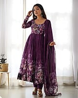 B919: Beautiful 3pc Organza Dress Set