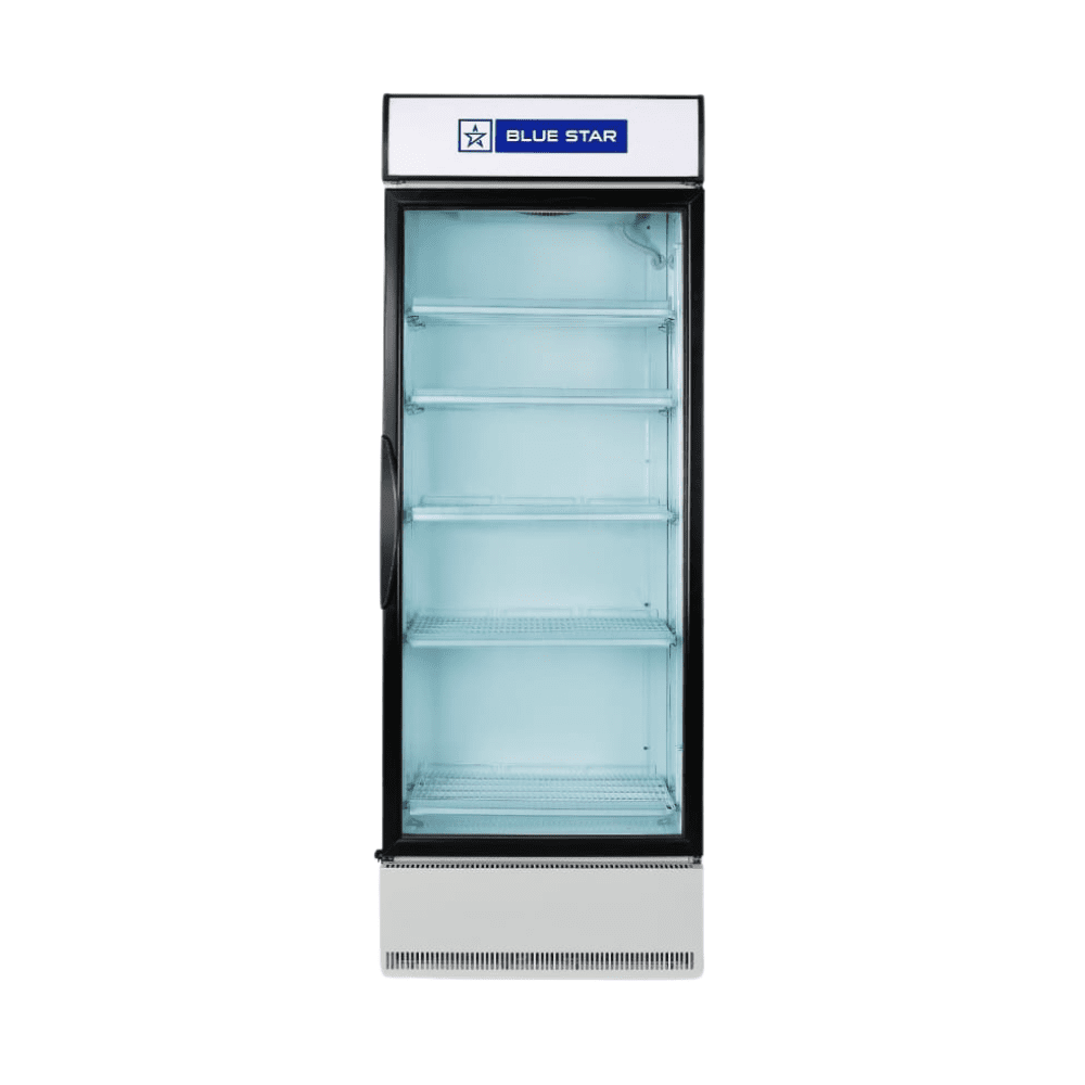 Blue Star Super Cooler SC650F, 595 liters capacity, front view.