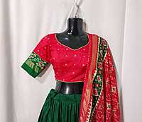 D174: Ready To Ship Beautiful Patola Lehenga Set