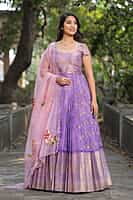B053: Beautiful Organza Long Frock B053: Beautiful Organza Long Frock