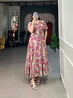 B920: Beautiful Georgette Frocks