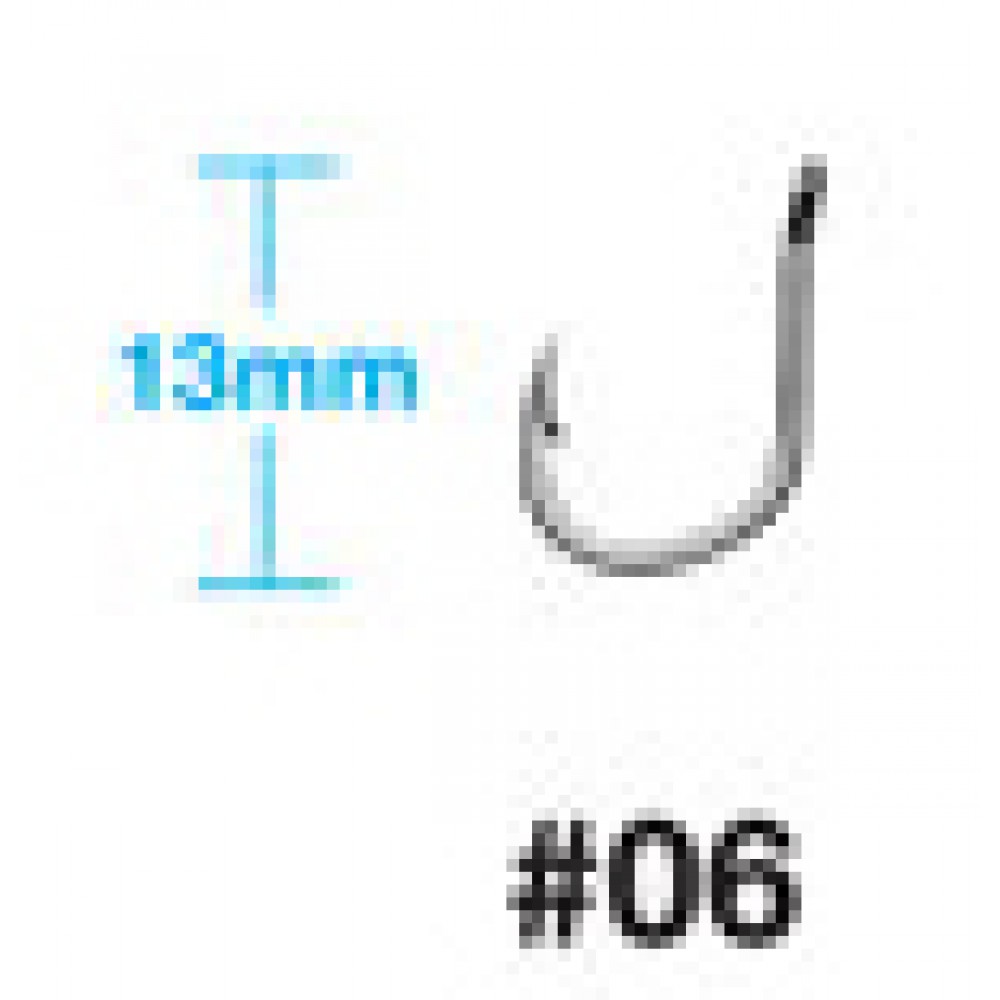 WEEBASS ตาเบ็ด - รุ่น BX 2813SS , 06 (100PCS)