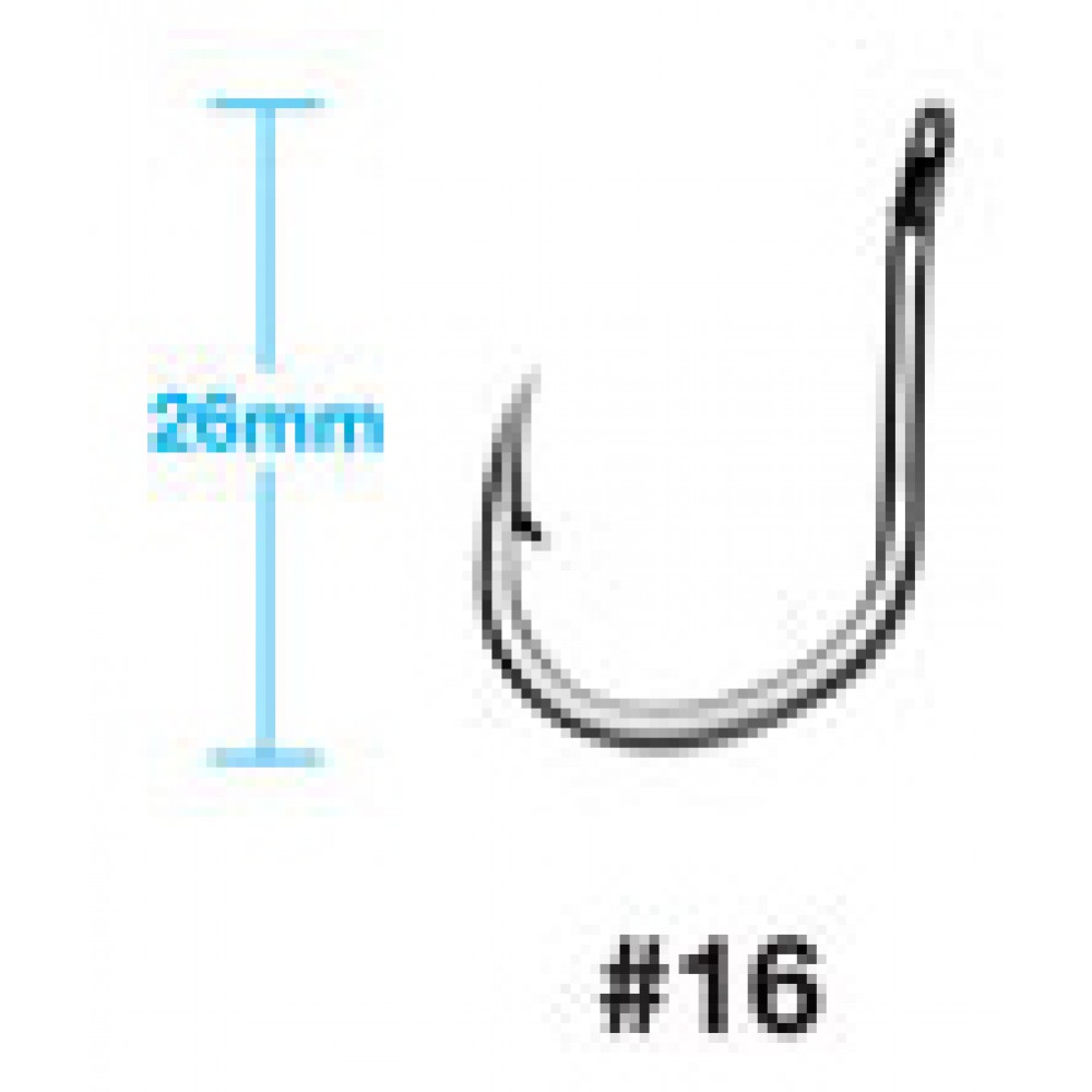 WEEBASS ตาเบ็ด - รุ่น BX 2813SS , 16 (100PCS)