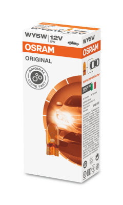 OSRAM AUTOMOTIVE 2827 BULB - 12V/5W [WY5W] (AMBER)