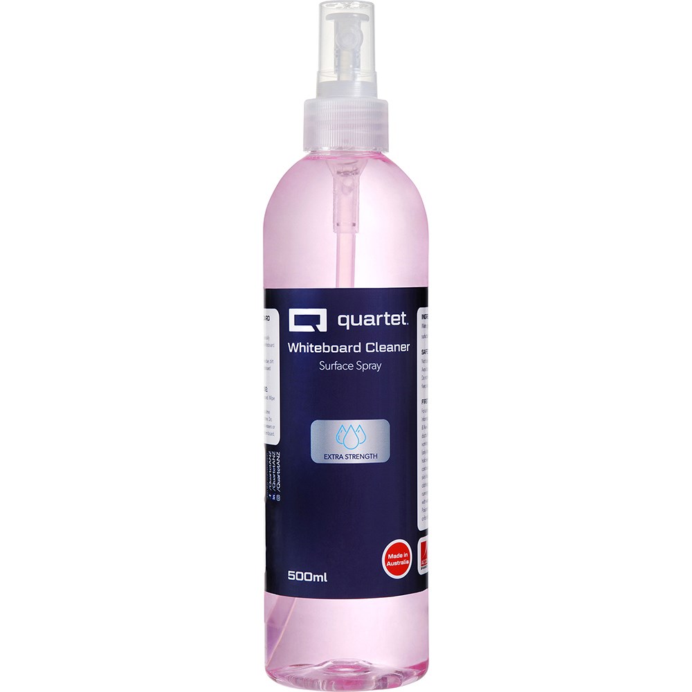 Quartet Whiteboard Cleaner Extra Strength 500ml