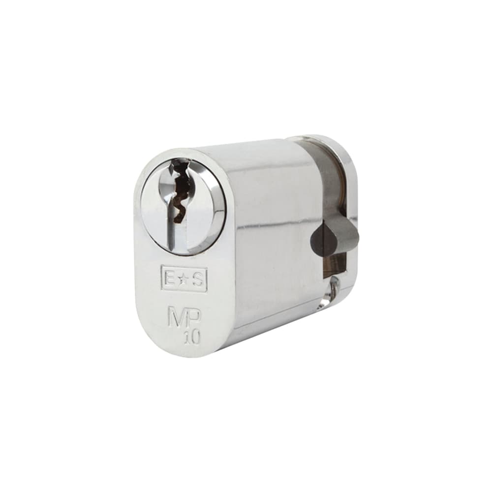 Eurospec MP10 High Security Oval Half Cylinder - Size 36/10 - 3 Keyed Eurospec MP10 High Security Oval Half Cylinder - Size 36/10 - 3 Keyed