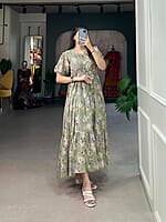 B920: Beautiful Georgette Frocks