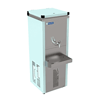 Blue Star NST2020 water cooler dispensing chilled water. Blue Star NST2020 water cooler dispensing chilled water.